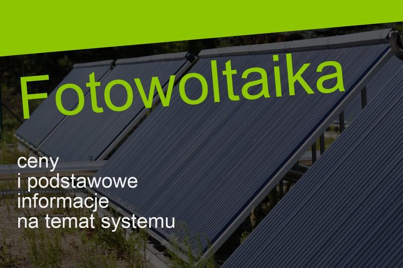 panele fotowoltaiczne