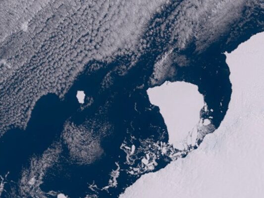 oderwanie lodowca na antarktydzie