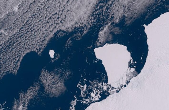 oderwanie lodowca na antarktydzie