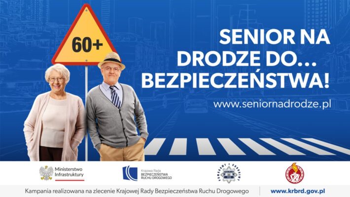 senior na drodze - bezpieczeństwo